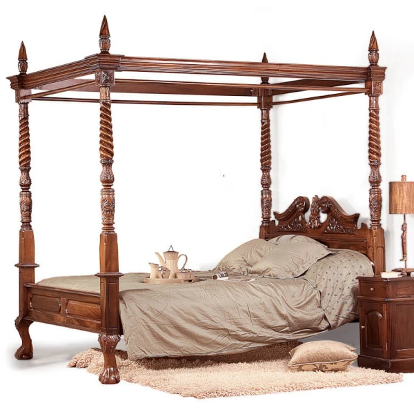 Vista mueble CAMA REINA ANA-clasico-keen replicas