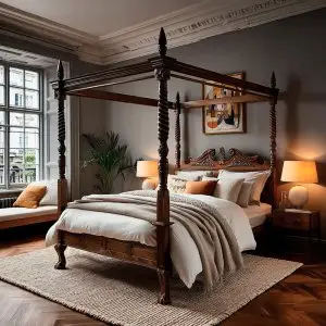 cama dosel reina-ana-keen-replicas