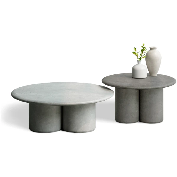 Set Mesa de cafe/ centro Mortex Menhir